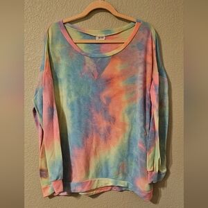 Tie-Dye Lightweight Sweater